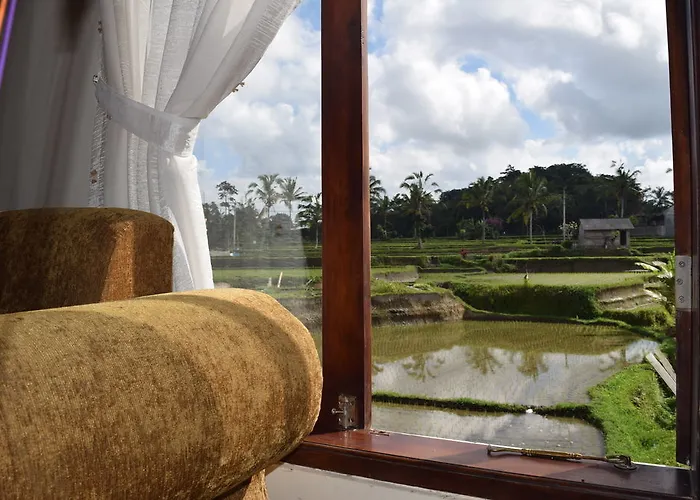 Alloggio in famiglia Ubud Sawah Scenery And *